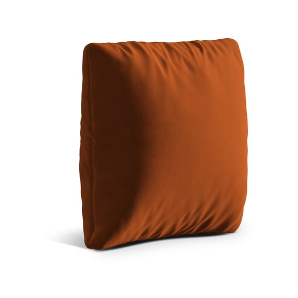 Terakotový zamatový vankúš na gauč Kemi – Cosmopolitan Design-image-1