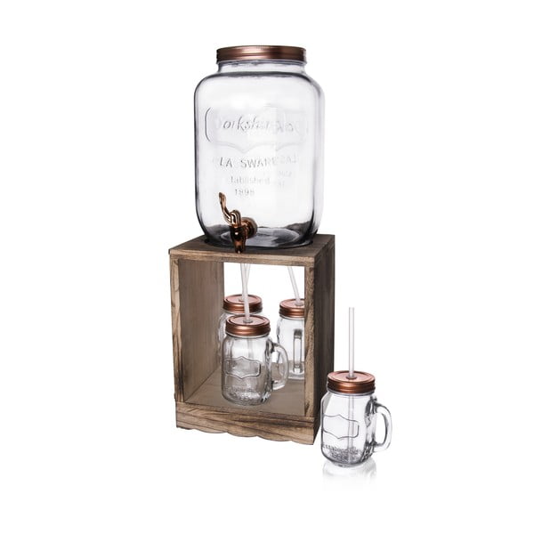 Nádoba na limonádu s pohármi 8,8 l – Orion-image-1