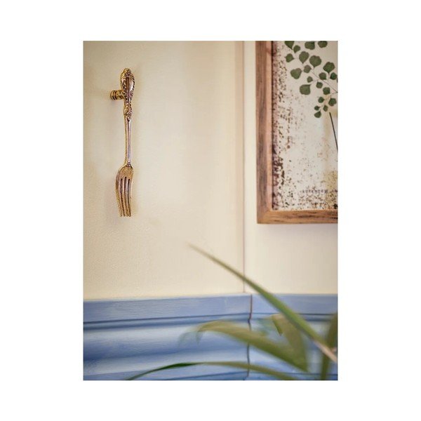 Nástenný kovový háčik v zlatej farbe Cella – Bloomingville-image-1