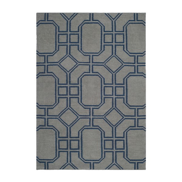 Vlnený koberec Safavieh Bellina Blue, 91 x 152 cm