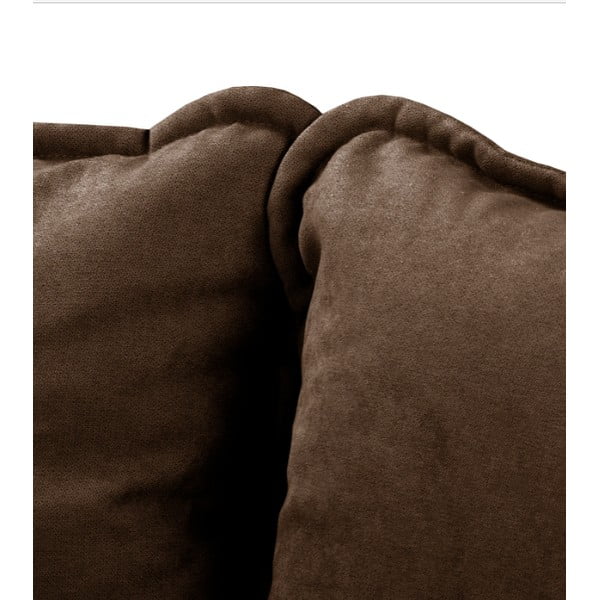 Tmavohnedá pohovka 193 cm Beata - Ropez-image-1