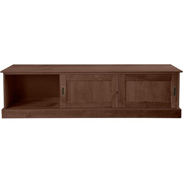 Hnedý TV stolík z borovicového dreva 45x40 cm Harry – Støraa-image-2