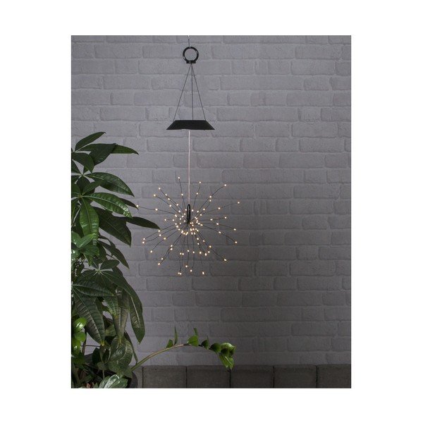 Vonkajšie solárne závesné LED svietidlo s bielymi diódami Star Trading Firework, výška 50 cm-image-3