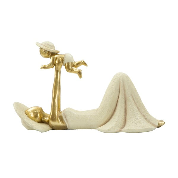 Dekoratívna soška s detailmi v zlatej farbe Mauro Ferretti Baby