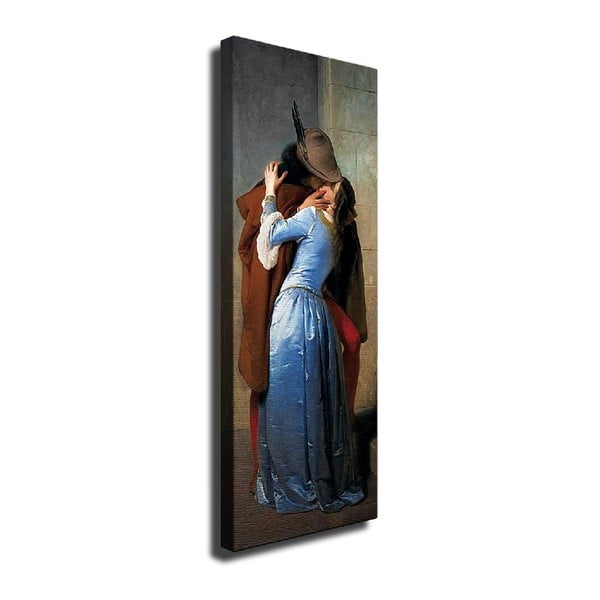 Nástenný obraz na plátne Romance, 30 × 80 cm