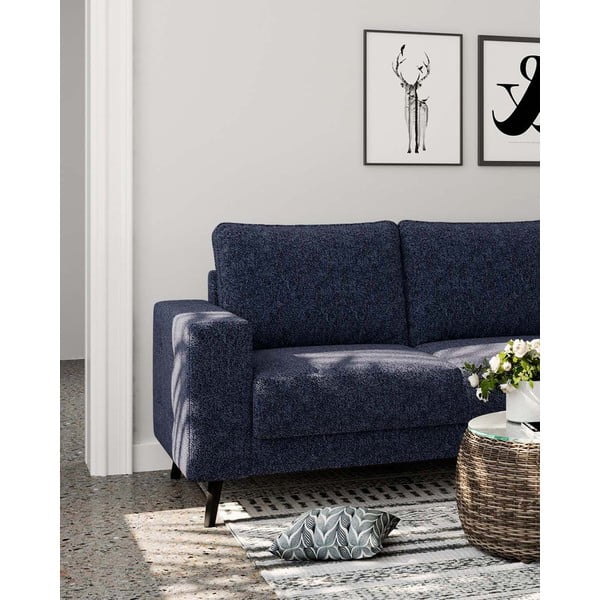 Tmavomodrá rohová pohovka (pravý roh) Fynn – Ghado-image-1