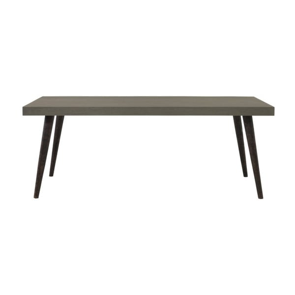Jedálenský stôl s betónovou doskou Fuhrhome Boston, 250 × 100 cm