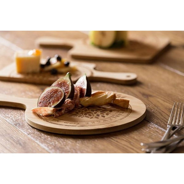 Bambusová doska Leone, ø 25 cm-image-1