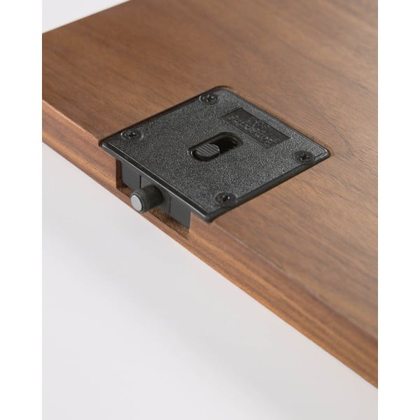 Knižnica v dekore orechového dreva Kave Home Carolin, 130 x 169 cm-image-3