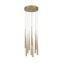 LED závesné svietidlo v zlatej farbe ø 30 cm Cala – Trio Select