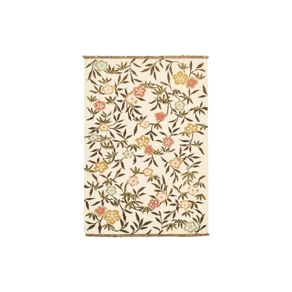 Vlnený koberec Kilim Flowers 176, 160x230 cm