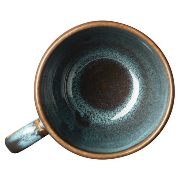 Tyrkysovo-hnedý kameninový hrnček Villeroy & Boch Like Lave, 400 ml-image-2