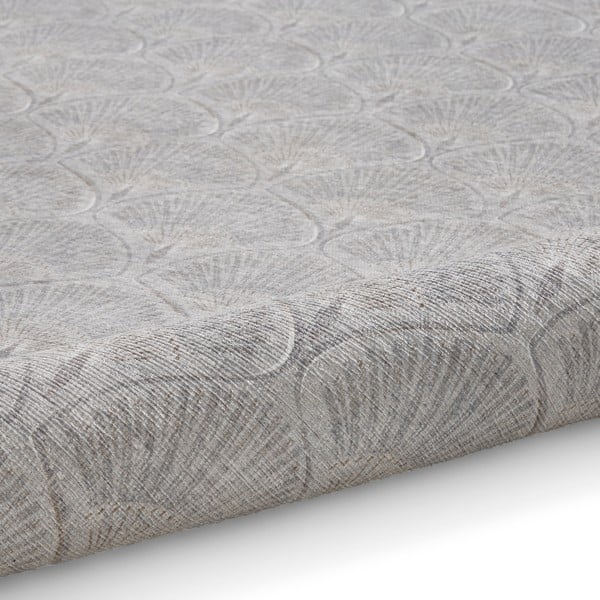 Svetlosivý prateľný koberec 122x170 cm Deco Peacock – Catherine Lansfield-image-3