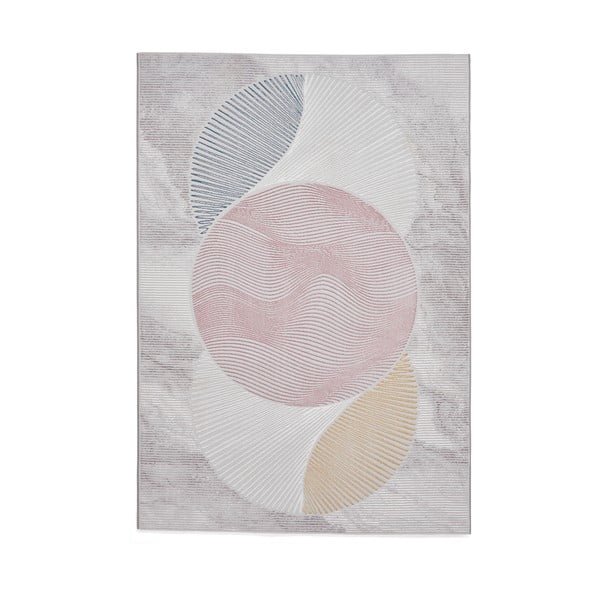 Svetlomodro-svetlo ružový koberec 160x230 cm Creation – Think Rugs