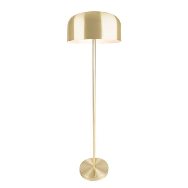 Stojacia lampa v zlatej farbe Leitmotiv Capa, výška 150 cm