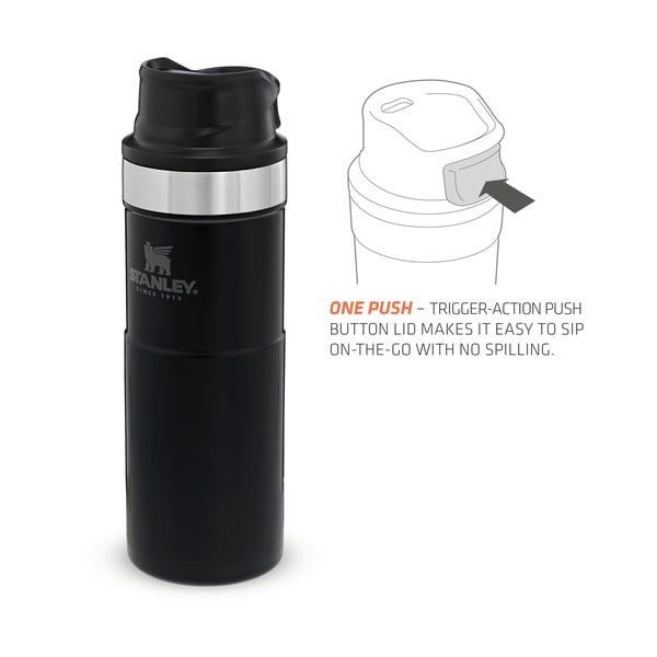 Čierna termoska 470 ml – Stanley-image-3