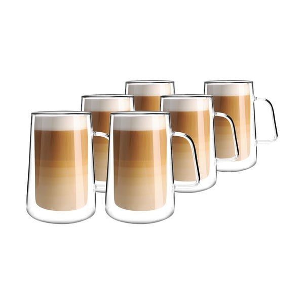 Súprava 6 dvojstenný hrnčekov Vialli Design Diva, 300 ml-image-3