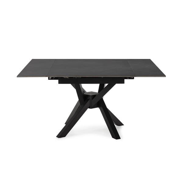 Rozkladací jedálenský stôl s prídavnou doskou s doskou z kameňa 90x150 cm Arlene – Marckeric-image-4