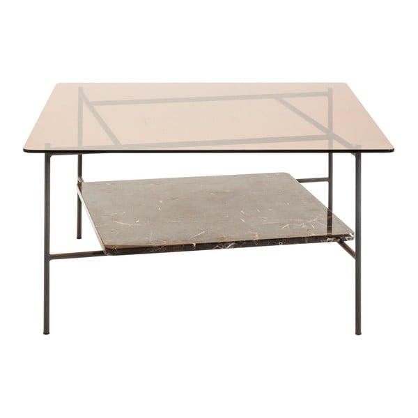 Kovový konferenčný stolík Kare Design Salto, 80 x 80 cm