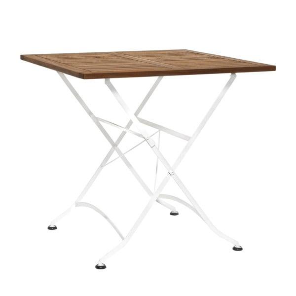 Hnedo-biely skladací stôl Butlers Parklife