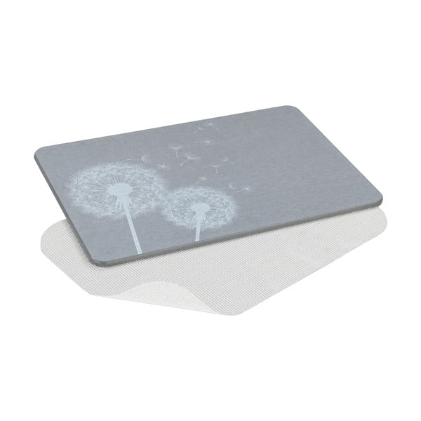 Sivá kúpeľňová predložka z kremeliny 39x60 cm Astera – Wenko-image-2