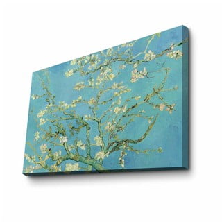 Nástenná reprodukcia na plátne Vincent Van Gogh Almond Blossom, 100 × 70 cm