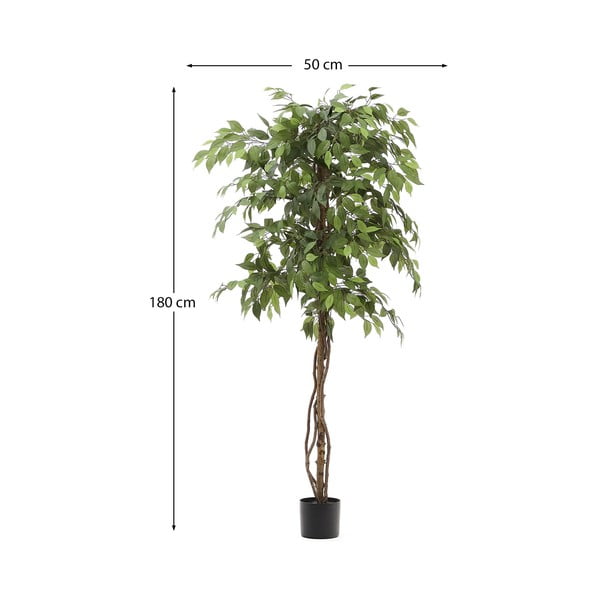 Umelý fikus (výška 180 cm) Ficus – Kave Home-image-4