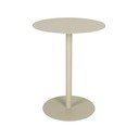 Oceľový okrúhly odkladací stolík ø 35 cm Snow – Zuiver