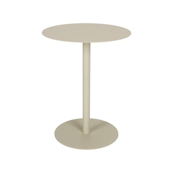 Oceľový okrúhly odkladací stolík ø 35 cm Snow – Zuiver