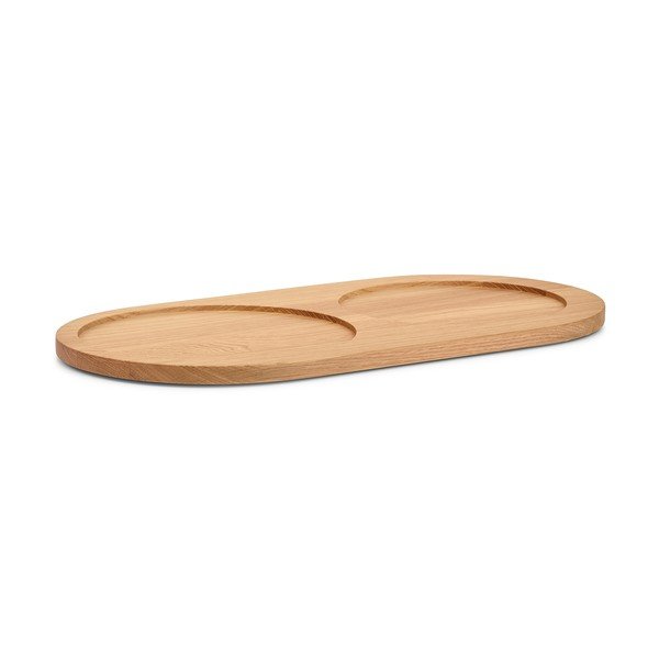 Podložka pod misku 24 x 46 cm Doppio Oak Natural M/L – MiaCara
