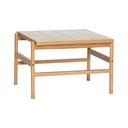 Konferenčný stolík v prírodnej farbe 66x60 cm Tile – Hübsch