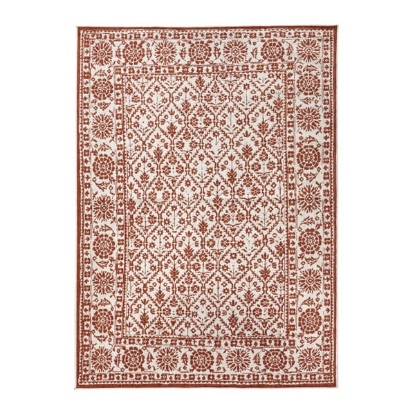 Červený vzorovaný obojstranný koberec Bougari Curacao, 160 × 230 cm