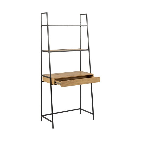 Knižnica v dekore divokého duba Actona Seaford, 77 x 174,5 cm-image-3