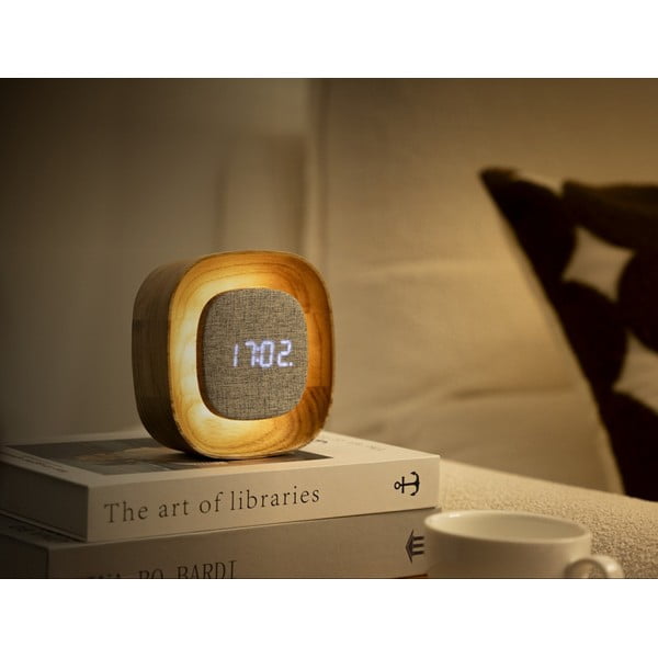 Digitálny budík Lumos Ash – Gingko-image-1