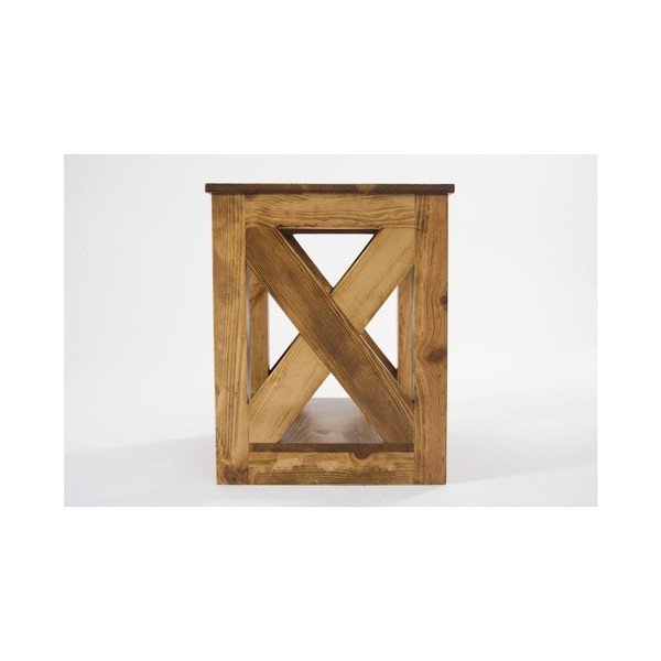 Odkladací stolík z borovicového masívu Macapa-image-2