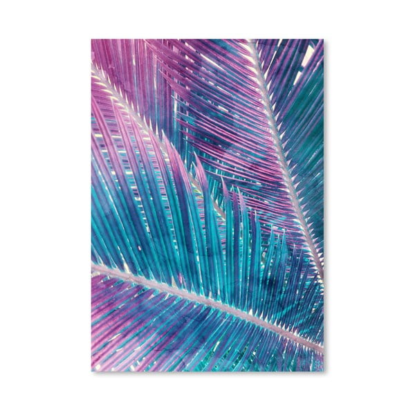 Plagát Americanflat Pastel Palms Ii, 30 × 42 cm