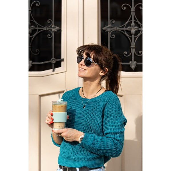 Termo hrnček v mentolovej farbe 600 ml Fuori – Vialli Design-image-3