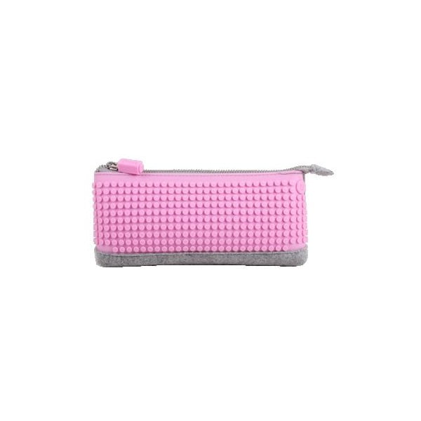 Pixelový perečník, grey/pink
