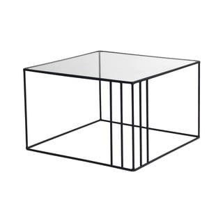 Čierny konferenčný stolík 55x55 cm Outline - Neostill