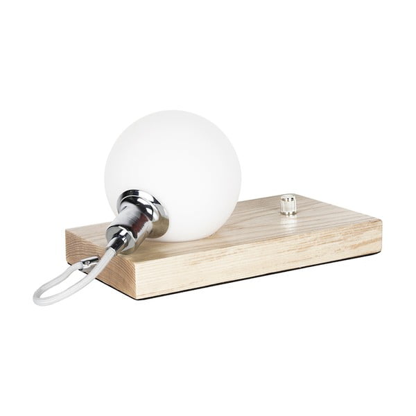 Svetlohnedá stolová lampa Globen Lighting Orb