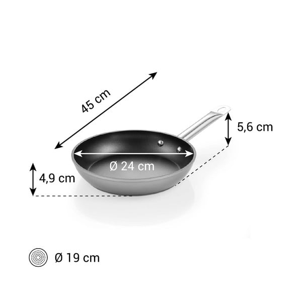 Hliníková panvica s nepriľnavým povrchom ø 24 cm GrandChef+ – Tescoma-image-1