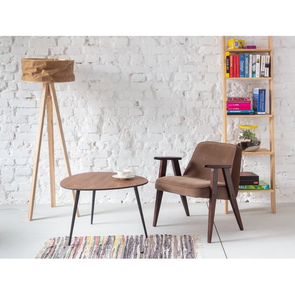 Konferenčný stolík s čiernymi nohami Ragaba Pawi Pick, 67 x 62 cm-image-1