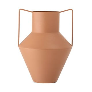 Oranžová kovová váza Bloomingville Iola, výška 34 cm