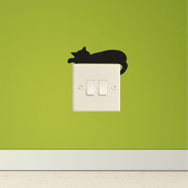 Samolepka Ambiance Sleeping Cat Mini-image-1