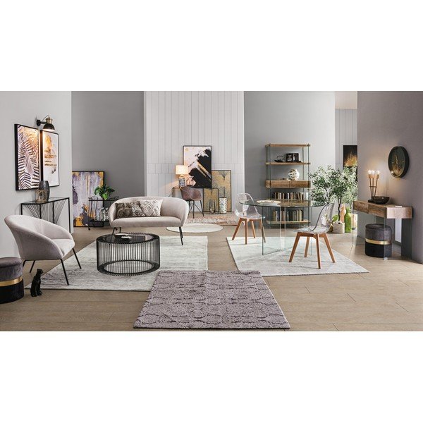 Sklenený okrúhly jedálenský stôl ø 130 cm Iride – Bizzotto-image-3