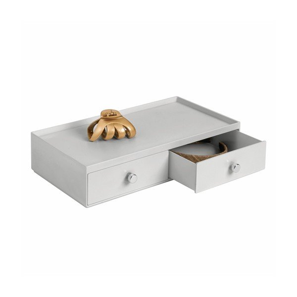 Biely organizér s 2 zásuvkami InterDesign Desk-image-1