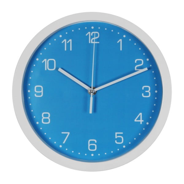 Modré nástenné hodiny Just 4 Kids Arabic Dial, ⌀ 26,5 cm