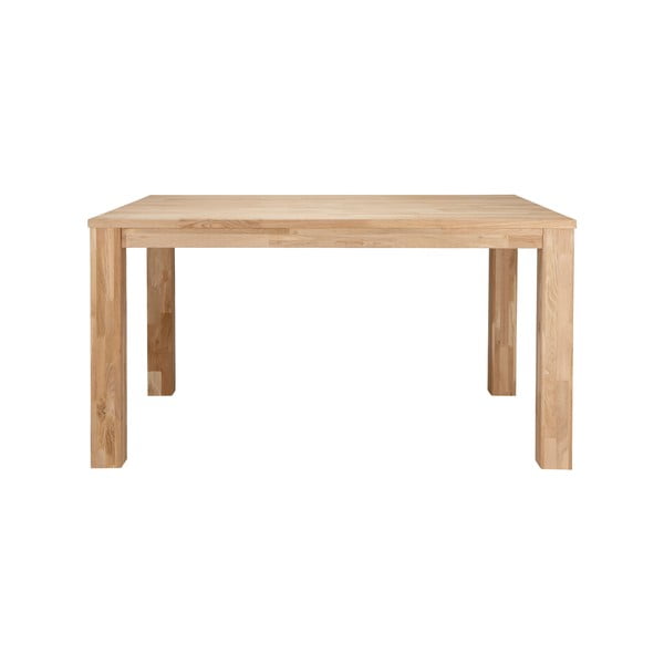 Drevený jedálenský stôl WOOOD Largo Untreated, 85 x 150 cm