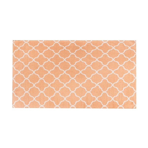 Vysokoodolný kuchynský koberec Trellis Apricot, 60x220 cm-image-2