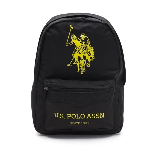 Čierny pánsky batoh U.S. Polo Sport, 30 × 44 cm